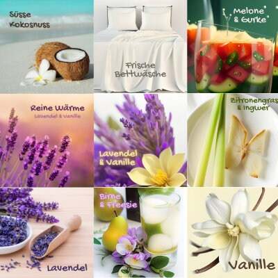 Hygge Duftkerze Sojawachskerze in Olivenholz