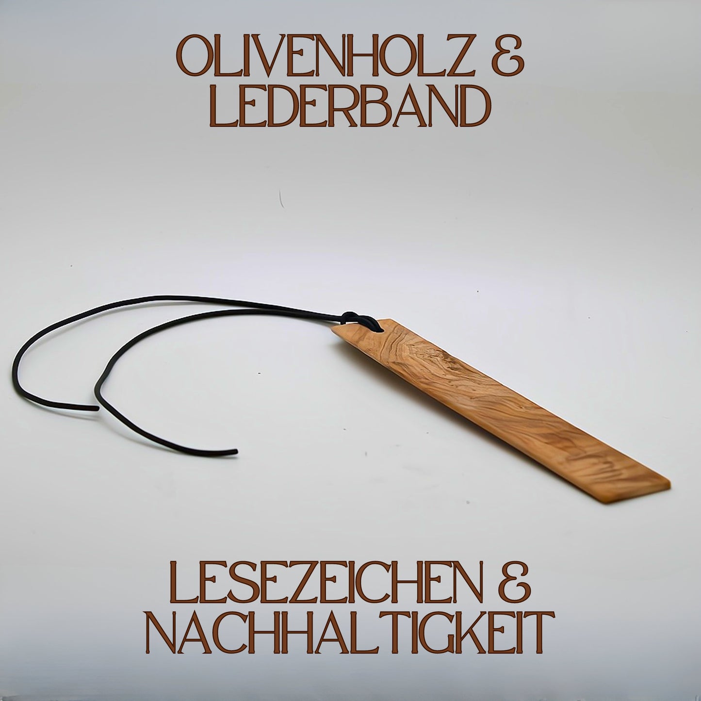 Exklusive Lesezeichen aus Olivenholz - Einzigartige Akzente für deine Lesestunden aus Holz
